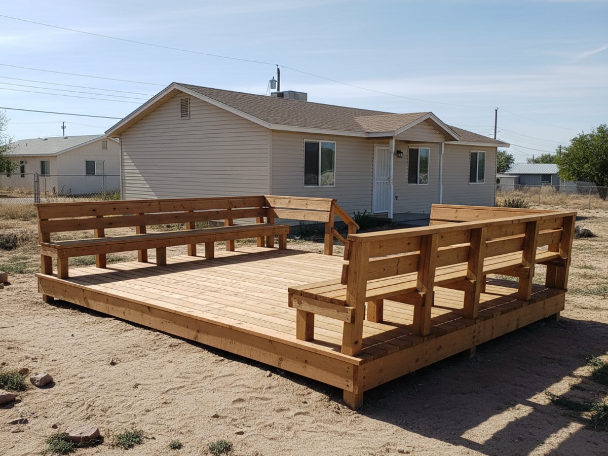 Deck Demolition & Removal completed by Alpha Deck Solutions in Boulder City, NV